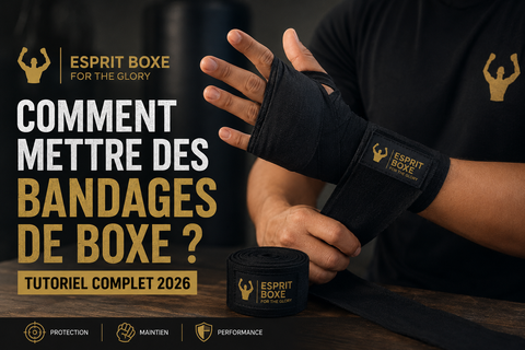 Comment mettre des bandages de boxe ? Tutoriel complet 2026