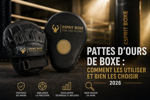 Pattes d'ours de boxe : guide complet pour s'entraîner et bien choisir 2026
