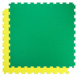 Tapis Puzzle (vert / jaune)