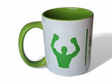 Mug esprit boxe couleur vert