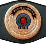 Ceinture boxe IBO, de grande qualité