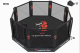 Cage MMA de 9m personnalisée