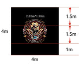 Tapis de sol pour ring de boxe - plan pour validation