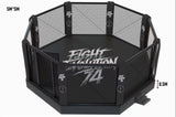 Cage MMA sur podium pour le Fight Club Evolution 74
