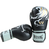 Gants de boxe dragon noir (compétition)