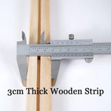 Cadre en bois pour tableau 5 pièces - epaisseur du bois