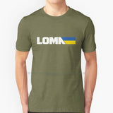 T-Shirt Lomachenko (Ukraine) - vert militaire