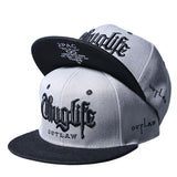 Casquette boxe Thuglife (couleur gris en noir)