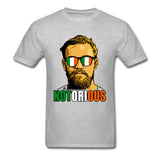 T-Shirt MMA McGregor (Notorious gris)