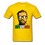 T-Shirt MMA McGregor (Notorious jaune)