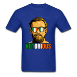 T-Shirt MMA McGregor (Notorious bleu)