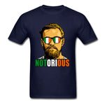 T-Shirt MMA McGregor (Notorious bleu marine)
