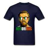 T-Shirt MMA McGregor (Notorious bleu marine)