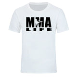 T-Shirt MMA Life (blanc)