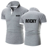 Polo Rocky Balboa (sportswear) - couleur gris