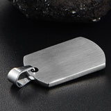 Pendentif gants de boxe militaire (Argent), plaque