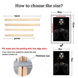 Cadre en bois pour tableau 5 pièces - comment choisir la bonne taille ?