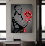 Tableau Mike Tyson (néon)