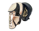 Pattes d'ours boxe, design satanas doré