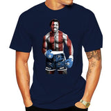 T Shirt Apollo Creed (couleur bleu marine)