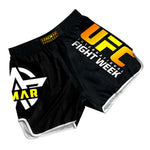 Short UFC (couleur jaune)