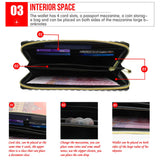 Portefeuille Esprit Boxe (grand) - emplacements billets et cartes