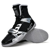 Chaussures Boxing Series (couleur Noir et Argent)