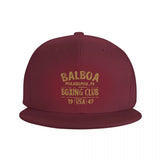 Casquette Rocky Balboa (rouge bordeaux)