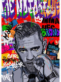 Tableau Street Art Conor McGregor