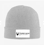 Bonnet tricot Esprit Boxe (gris clair)