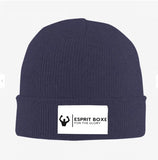 Bonnet tricot Esprit Boxe (bleu marine)