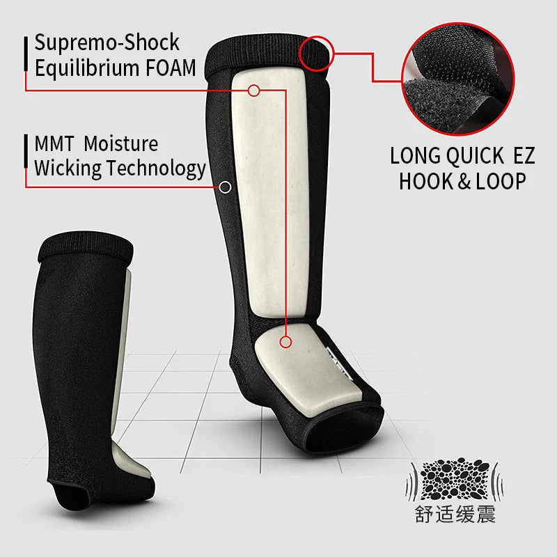 Mytra Fusion Protège-Tibias Boxe Muay Thai - Protections Tibia Hautes Performance Avec Mousse Haute Densité Protège-tibia Entraînement Arts Martiaux Mytra Fusion Protège-Tibias Boxe Muay Thai - Protections Tibia Hautes Performance Avec Mousse Haute Densité Protège-tibia Entraînement Arts Martiaux