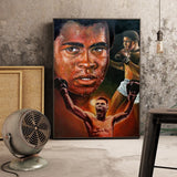 Tableau boxe Mohamed Ali (History)