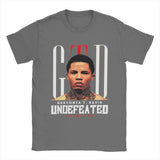 T-Shirt Gervonta Davis (Undefeated) - gris foncé