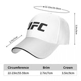 Casquette UFC (classique) - dimensions