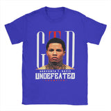 T-Shirt Gervonta Davis (Undefeated) - bleu