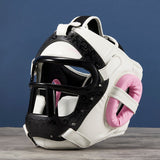 Casque de boxe pour femme - protection intégrale