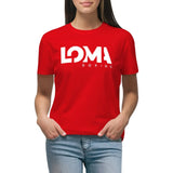 T-Shirt Lomachenko pour femme . couleur rouge