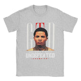 T-Shirt Gervonta Davis (Undefeated) - gris