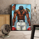 Tableau boxe Ali Bee