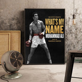 Tableau boxe Ali Légende