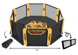 Cage MMA pliable personnalisée pour une club de MMA