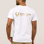 T-Shirt Esprit Boxe (face arrière) Gold