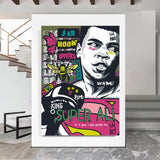 Tableau Street Art King Ali