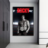 Tableau ROCKY BALBOA (Noir et Blanc)