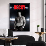 Tableau ROCKY BALBOA (Noir et Blanc)