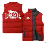 Veste Lonsdale (sans manches) - couleur rouge