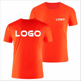 T-Shirts sport personnalisés - votre logo - couleur orangr