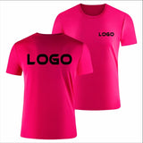 T-Shirts sport personnalisés - votre logo - couleur rose