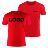 T-Shirts sport personnalisés - votre logo - couleur rouge